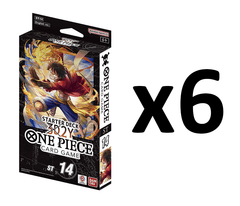 One Piece 3D2Y Starter Deck DISPLAY Box ST-14