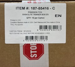 Pokemon SV4 Paradox Rift Elite Trainer Box CASE (10 Elite Trainer Boxes)