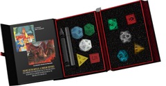 FanRoll Dungeons & Dragons 50th Anniversary Holmes Retro & Modern Polyhedral Dice Set