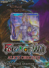 Force of Will AO2: Alice Origins II: Valentina Starter Deck