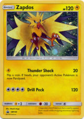 Zapdos SM145 Cosmos Holo Promo - Fall 2018 Collector Chest