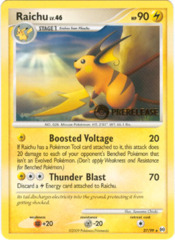 Raichu 27/99 Non-Holo Promo - Arceus Prerelease