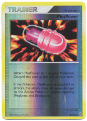 PlusPower - 121/132 - Uncommon - Reverse Holo