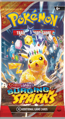 Pokemon SV8 Surging Sparks Booster Pack - RANDOM PACK ART