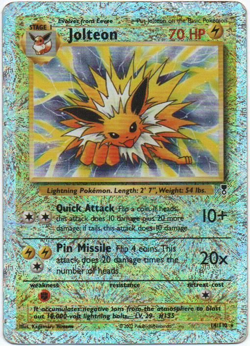 Jolteon - 14/110 - Rare - Reverse Holo