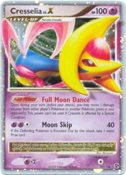 Cresselia LV.X - 103/106 - Rare Holo