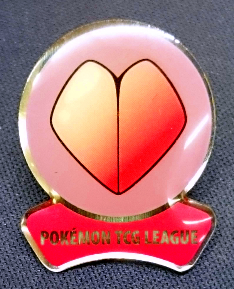 TCG Fire Red Leaf Green League Soul Badge - Fuschia City - Pokemon 