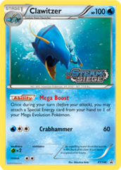 Clawitzer XY146 Sheen Holo Promo - Steam Siege Prerelease