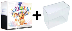 MINT Pokemon SV8.5 Prismatic Evolutions Elite Trainer Box PLUS Acrylic Case Protector