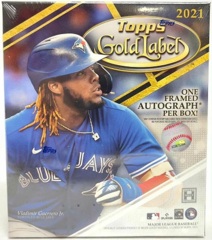 2021 Topps Gold Label MLB Baseball Hobby Box