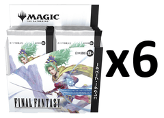 JAPANESE MTG Final Fantasy COLLECTOR Booster 6-Box CASE