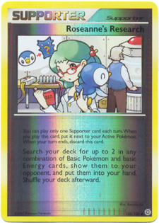 Roseannes Research - 125/132 - Uncommon - Reverse Holo