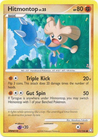 Hitmontop - 101/146 - Common