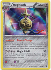 Aegislash 86/146 Sheen Holo Promo - XY Prerelease