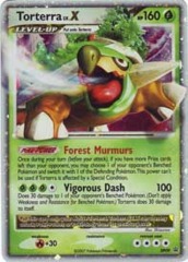 Torterra Lv.X DP09 Cosmos Holo Promo - 2007 Diamond & Pearl Collector's Tins Exclusive