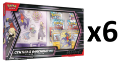 Pokemon Cynthia's Garchomp ex Premium Collection Box CASE (6 Boxes) -- NO REFUNDS OR CANCELLATIONS, ALL SALES ARE FINAL