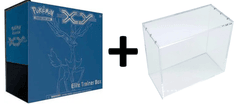 MINT Pokemon XY Base Set Elite Trainer Box - Xerneas PLUS Acrylic Case Protector