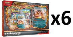 Pokemon Charizard ex Special Collection Box CASE (6 Boxes)