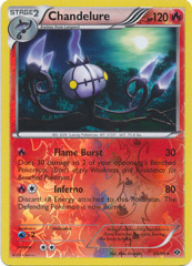 Chandelure - 20/99 - Reverse Holo