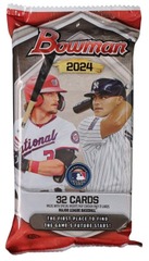 2024 Bowman MLB Baseball HTA JUMBO PACK (32 Cards)