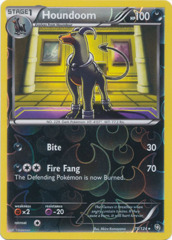 Houndoom - 75/124 - Rare - Reverse Holo