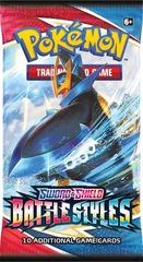 Pokemon SWSH5 Battle Styles Booster Pack -- Empoleon Pack Art