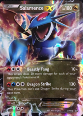 Salamence EX XY170 Holo Promo - Mega Salamence EX Premium Collection