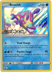 Bruxish SM11 Wave Holo Promo - Sun & Moon Prerelease