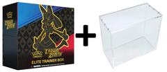 MINT Pokemon Crown Zenith Elite Trainer Box PLUS Acrylic Case Protector