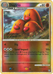 Dugtrio - 19/102 - Rare - Reverse Holo