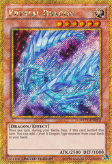 Krystal Dragon - MVP1-ENGV2 - Gold Secret Rare Promo