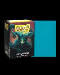 Dragon Shield Matte Standard-Size Sleeves - Turquoise - 100ct