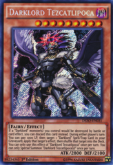 Darklord Tezcatlipoca - DESO-EN031 - Secret Rare - 1st Edition