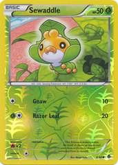 Sewaddle - 4/98 - Common - Reverse Holo