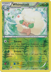 Whimsicott - 12/98 - Rare - Reverse Holo