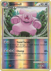 Granbull - 26/95 - Rare - Reverse Holo