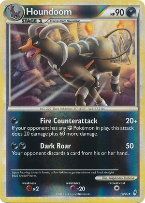 Houndoom - 10/95 - Rare - Reverse Holo