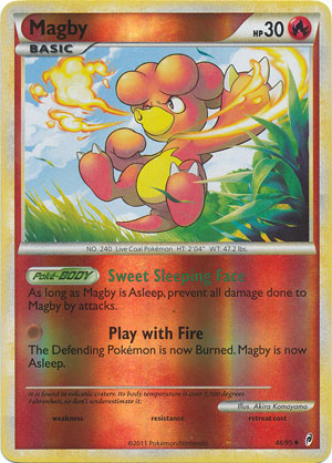 Magby - 46/95 - Uncommon - Reverse Holo