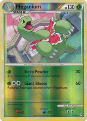 Meganium - 27/95 - Rare - Reverse Holo