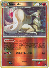 Ninetales - 17/95 - Rare - Reverse Holo