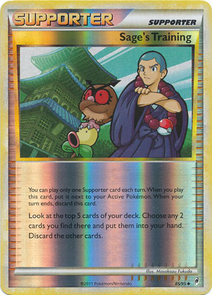 Sages Training - 85/95 - Uncommon - Reverse Holo