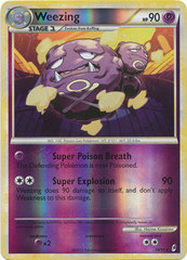 Weezing - 38/95 - Rare - Reverse Holo