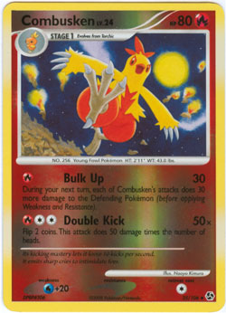 Combusken - 35/106 - Uncommon - Reverse Holo