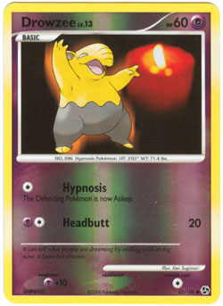 Drowzee - 65/106 - Common - Reverse Holo