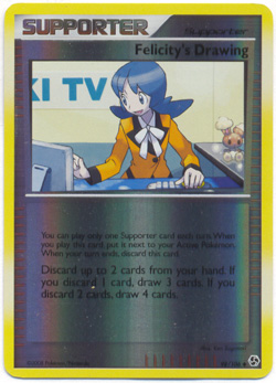 Felicitys Drawing - 98/106 - Uncommon - Reverse Holo