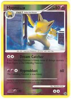 Hypno - 19/106 - Rare - Reverse Holo