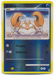 Krabby - 75/106 - Common - Reverse Holo