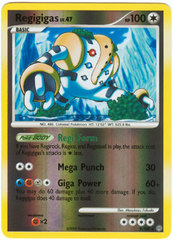 Regigigas - 9/100 - Rare - Reverse Holo