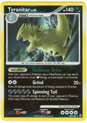 Tyranitar - 30/100 - Rare - Reverse Holo