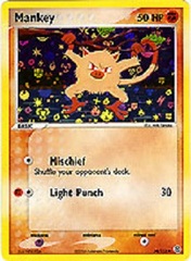 Mankey - 38/112 - Uncommon - Reverse Holo